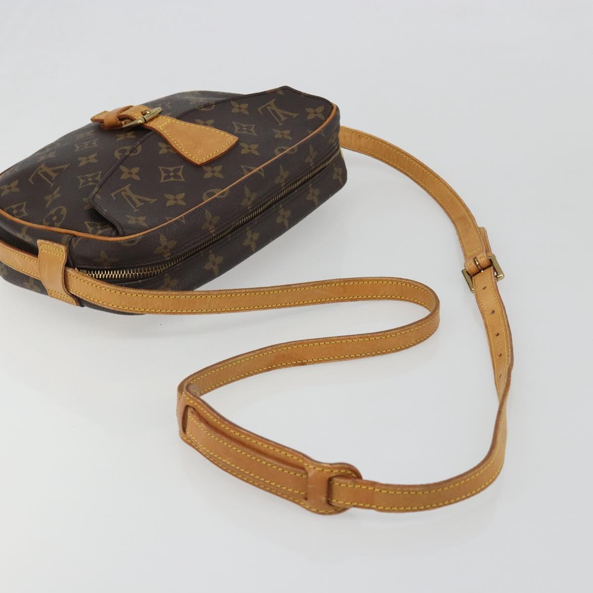 LOUIS VUITTON Monogram Jeune Fille MM Shoulder Bag M51226 LV Auth 187414