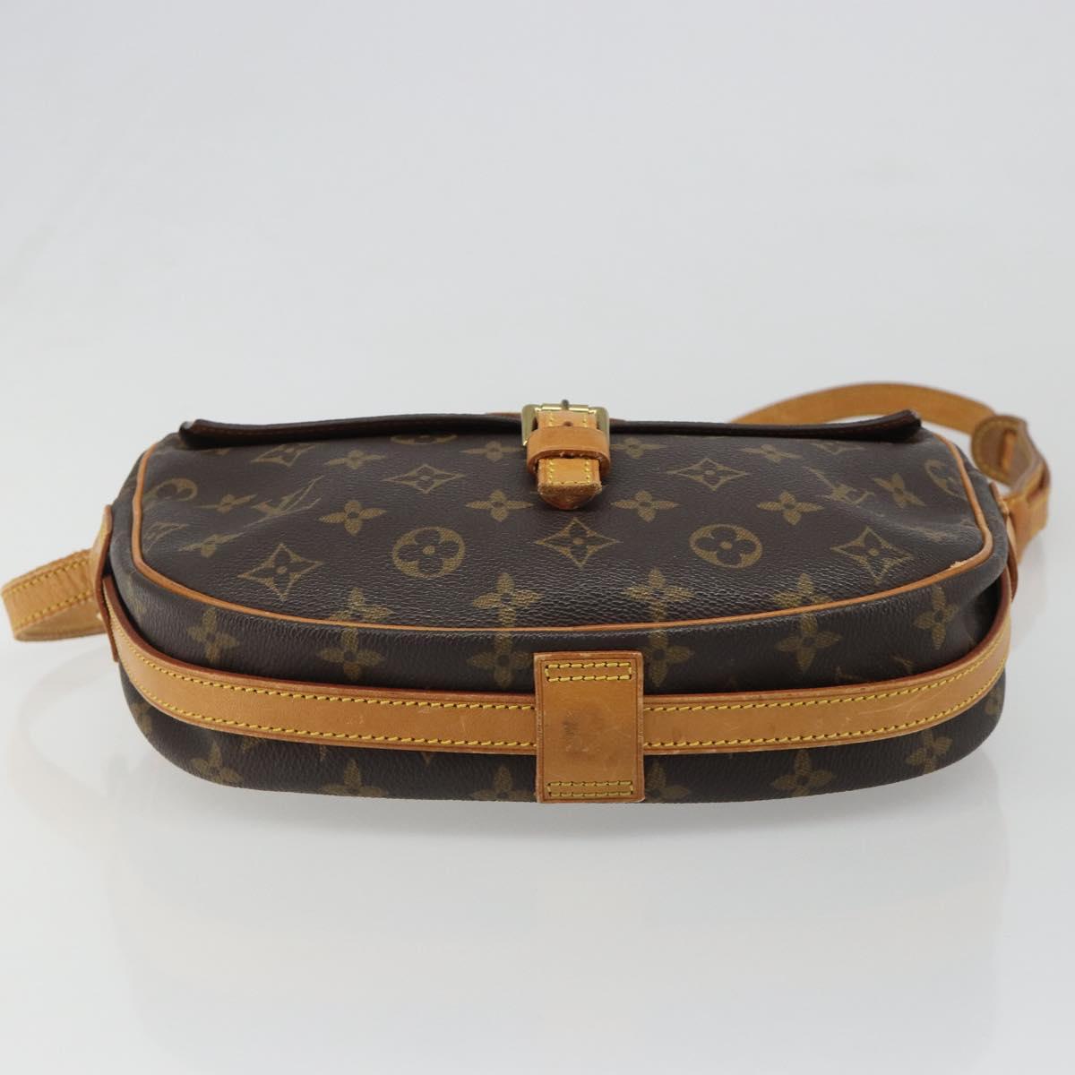 LOUIS VUITTON Monogram Jeune Fille MM Shoulder Bag M51226 LV Auth 187414