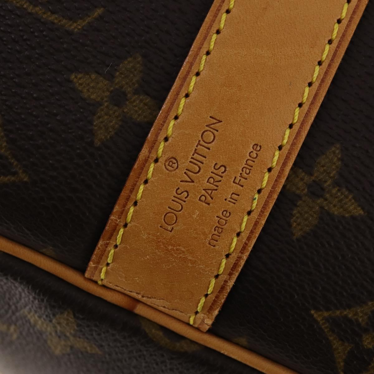 LOUIS VUITTON Monogram Keepall Bandouliere 45 Boston Bag M41418 LV Auth 187418A