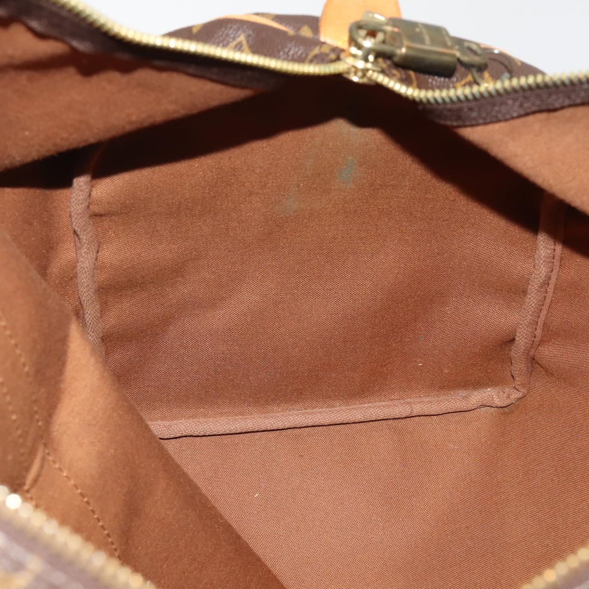 LOUIS VUITTON Monogram Keepall 50 Boston Bag M41426 LV Auth 187419A