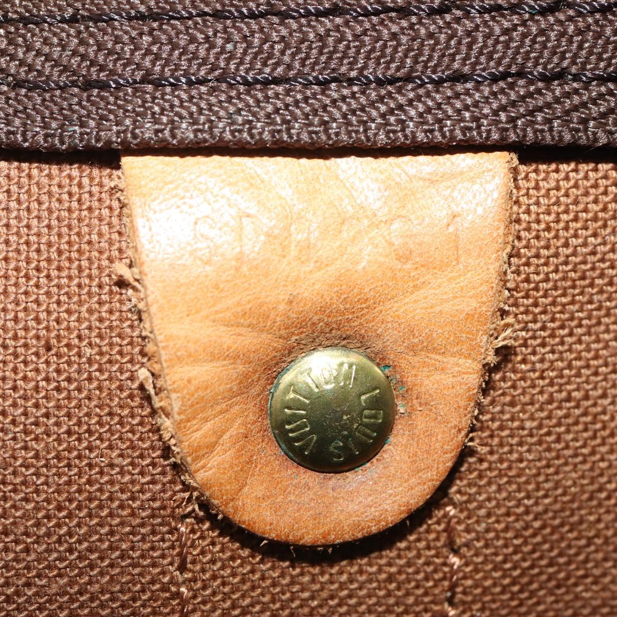 LOUIS VUITTON Monogram Keepall 50 Boston Bag M41426 LV Auth 187419A
