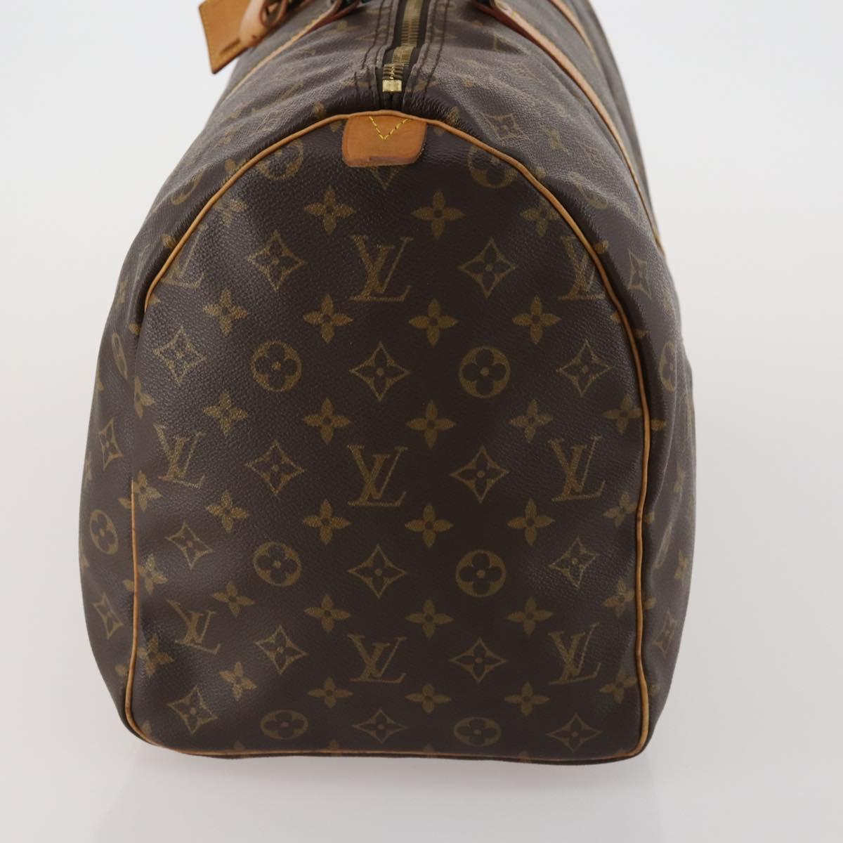 LOUIS VUITTON Monogram Keepall 50 Boston Bag M41426 LV Auth 187419A