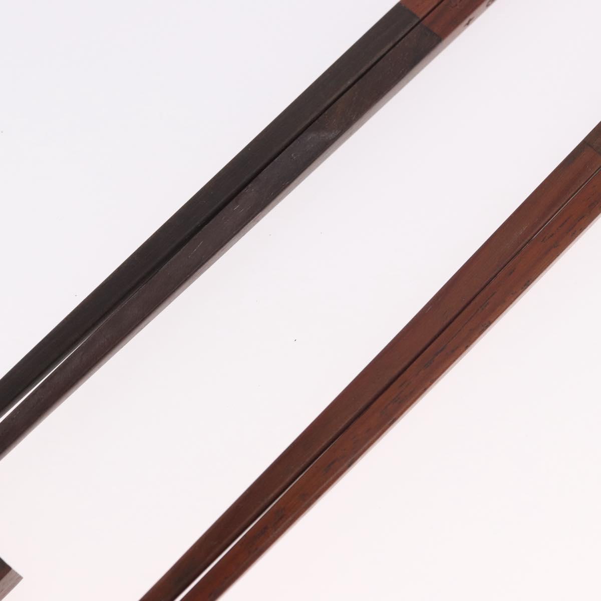 LOUIS VUITTON Monogram Baguette Chop Sticks Wood VIP Only M99171 LV Auth 187422V