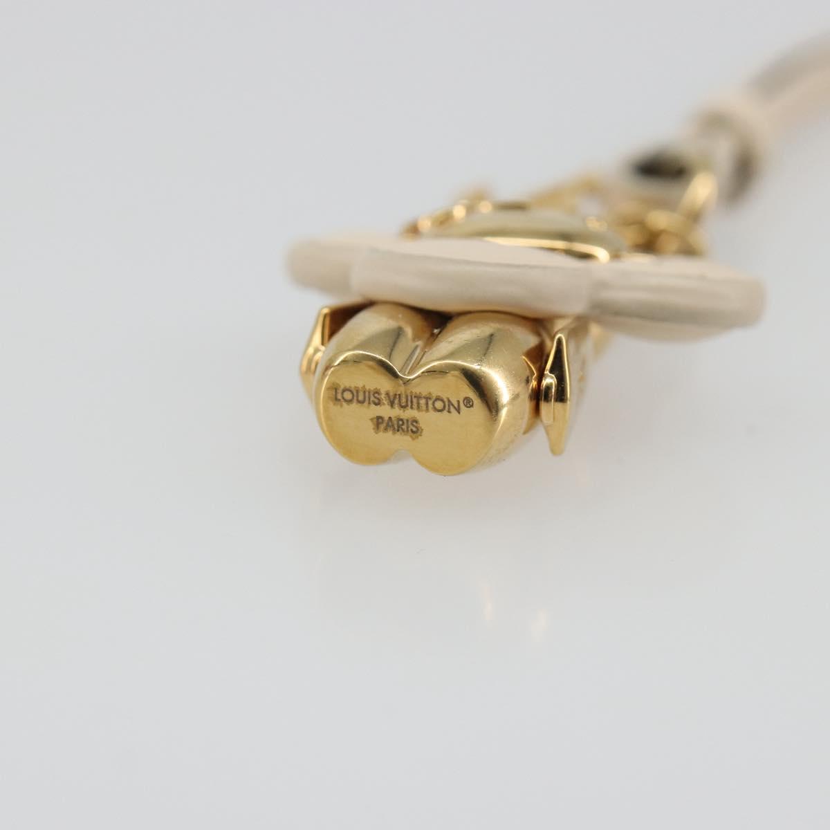 LOUIS VUITTON Monogram Mini Vivienne Bag Charm Gold Tone M02204 LV Auth 187426M
