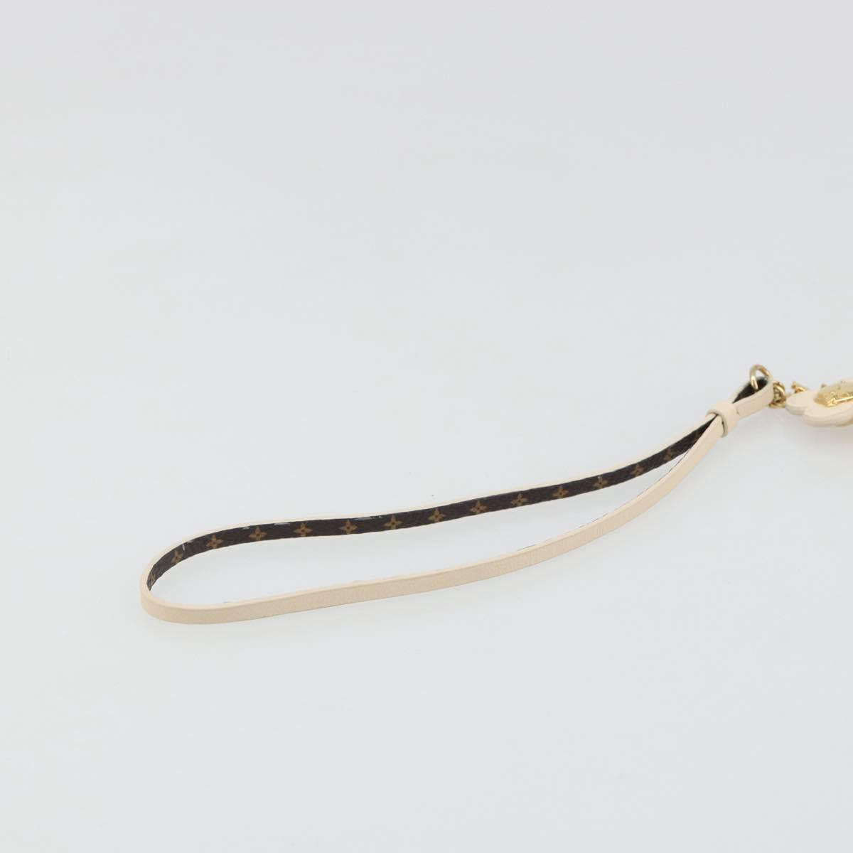 LOUIS VUITTON Monogram Mini Vivienne Bag Charm Gold Tone M02204 LV Auth 187426M