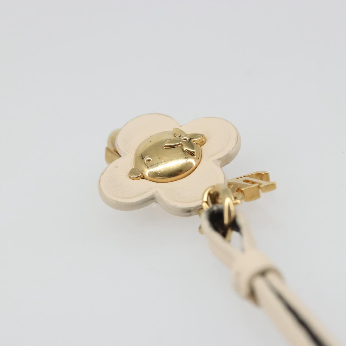 LOUIS VUITTON Monogram Mini Vivienne Bag Charm Gold Tone M02204 LV Auth 187426M