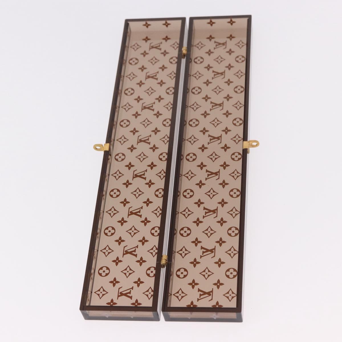 LOUIS VUITTON Monogram Baguette Chop Sticks Wood VIP Only M99171 LV Auth 187429V