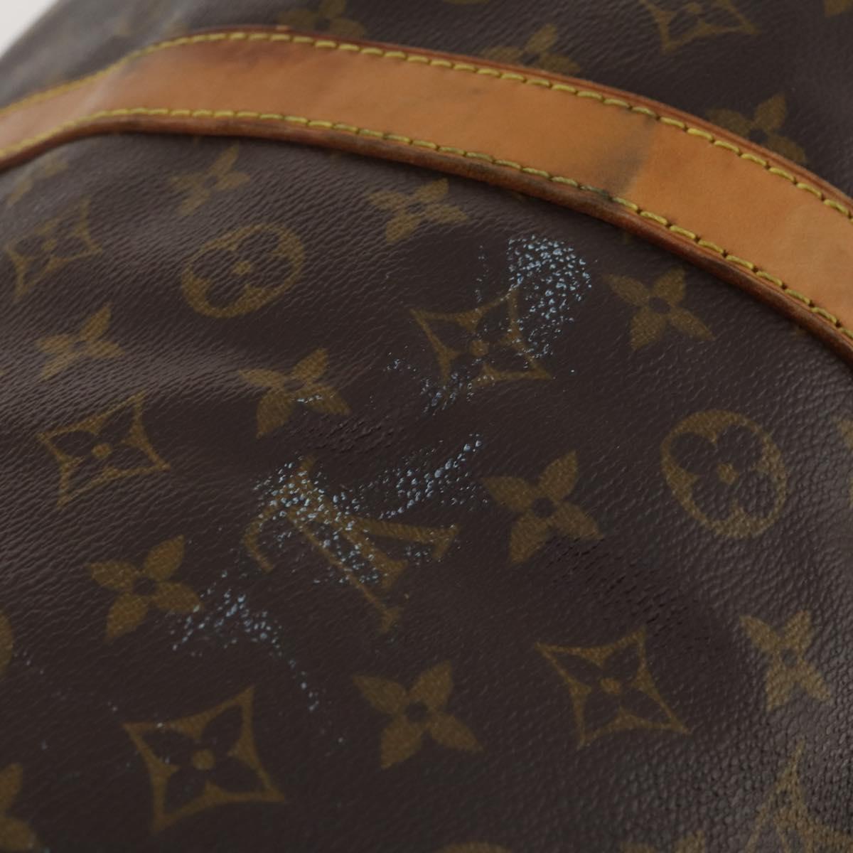 LOUIS VUITTON Monogram Keepall 60 Boston Bag M41422 LV Auth 187438A