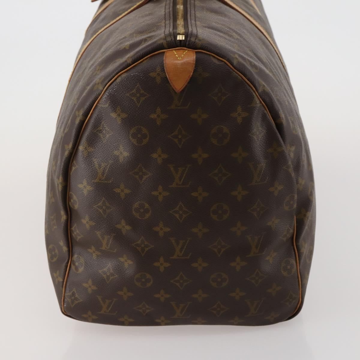 LOUIS VUITTON Monogram Keepall 60 Boston Bag M41422 LV Auth 187438A