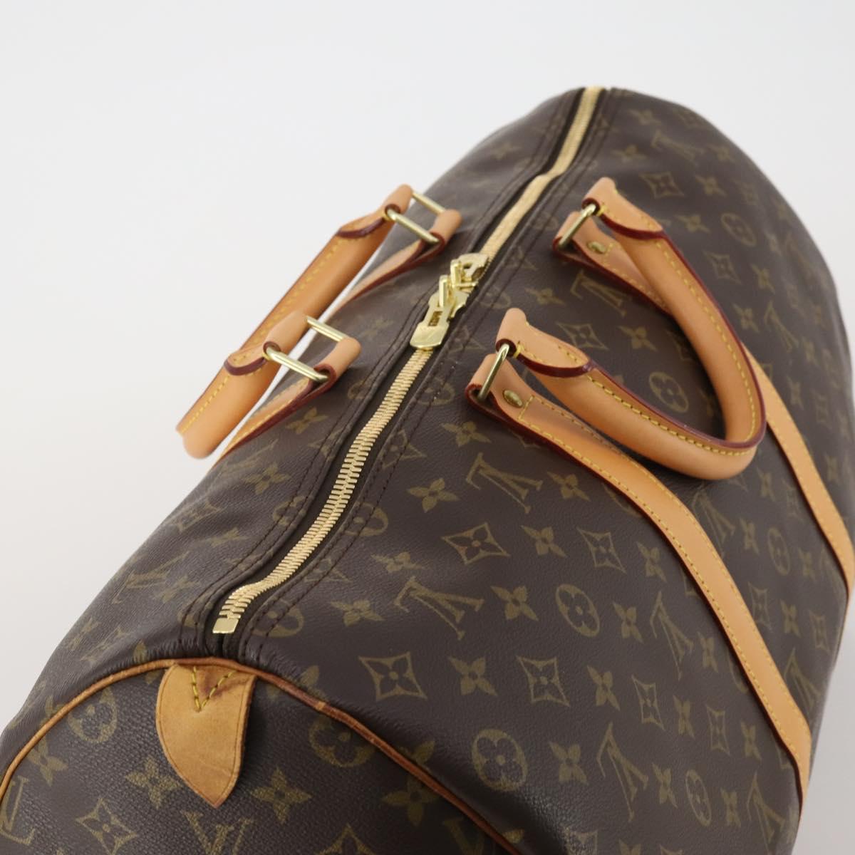 LOUIS VUITTON Monogram Keepall 45 Boston Bag M41428 LV Auth 187449A