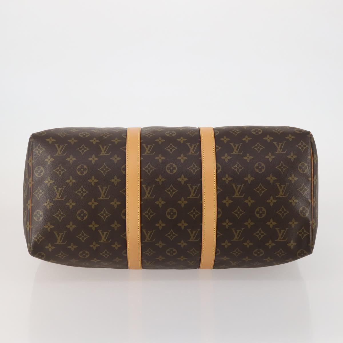 LOUIS VUITTON Monogram Keepall 45 Boston Bag M41428 LV Auth 187449A