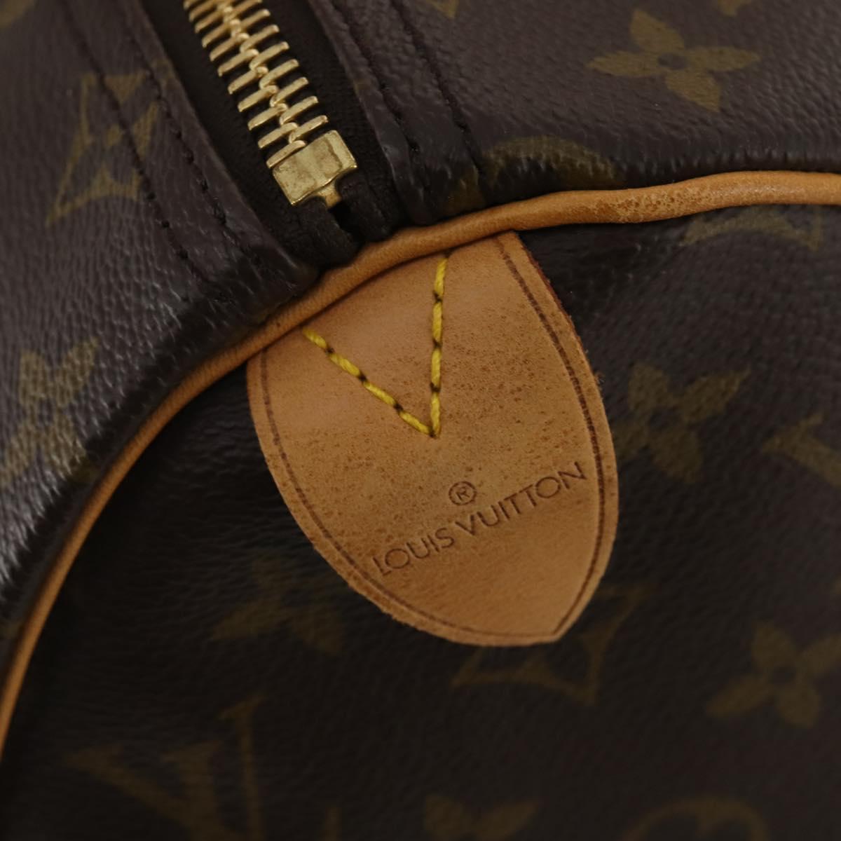 LOUIS VUITTON Monogram Keepall 45 Boston Bag M41428 LV Auth 187452V