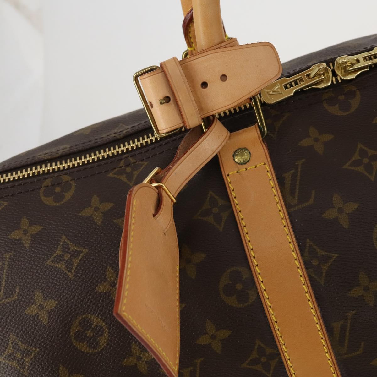 LOUIS VUITTON Monogram Keepall 45 Boston Bag M41428 LV Auth 187452V