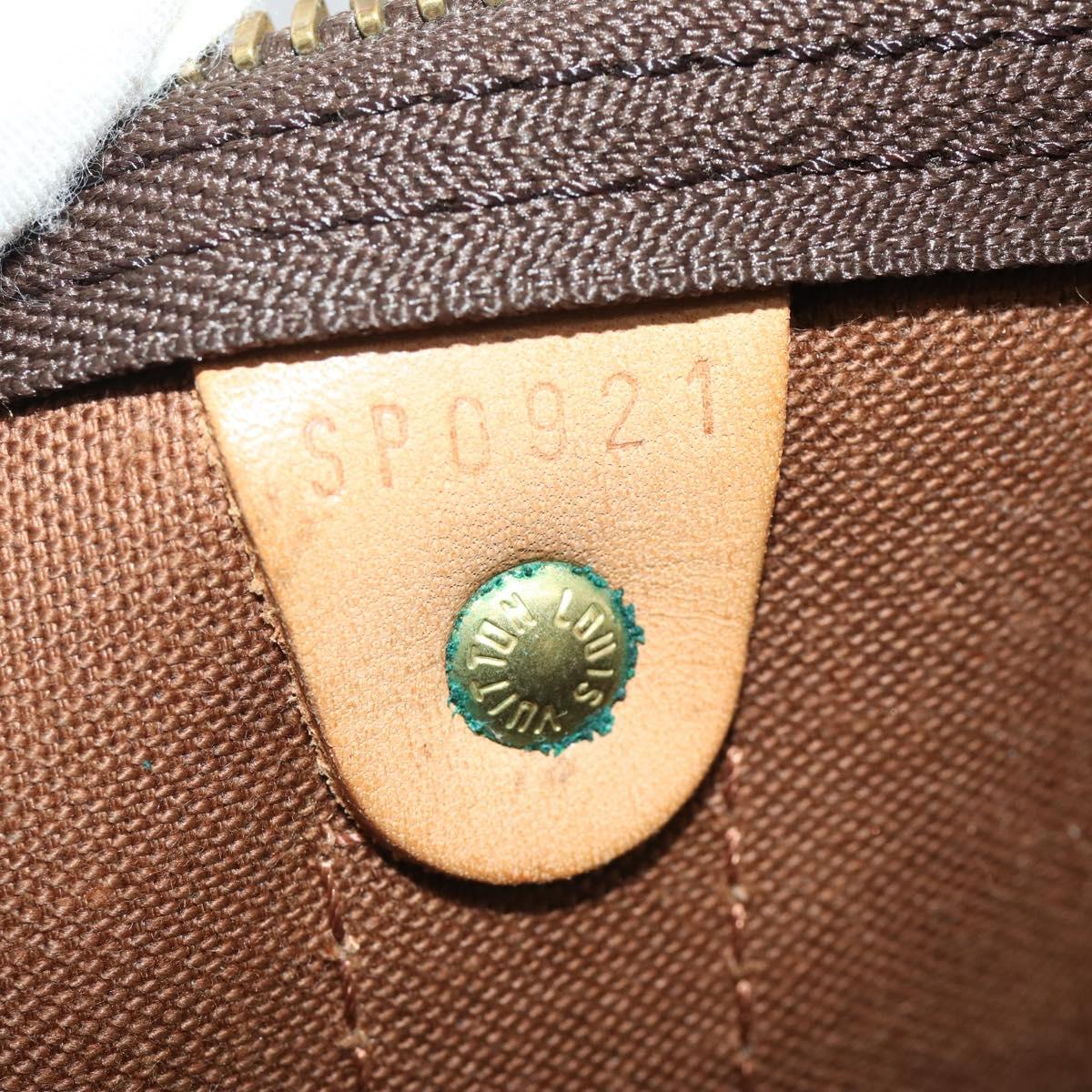 LOUIS VUITTON Monogram Keepall 45 Boston Bag M41428 LV Auth 187452V