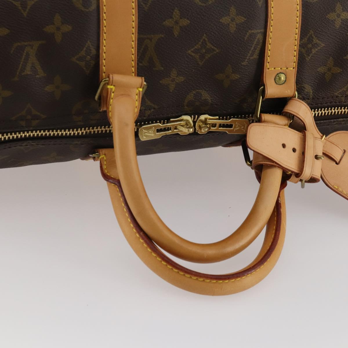LOUIS VUITTON Monogram Keepall 45 Boston Bag M41428 LV Auth 187452V
