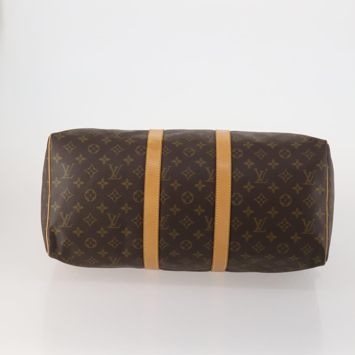 LOUIS VUITTON Monogram Keepall 45 Boston Bag M41428 LV Auth 187452V