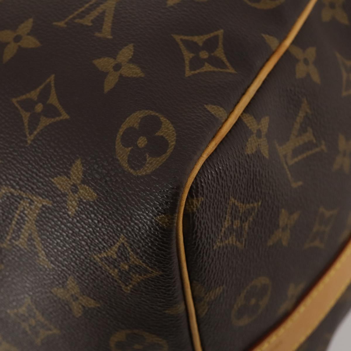 LOUIS VUITTON Monogram Keepall Bandouliere 50 Boston Bag M41416 LV Auth 187461V