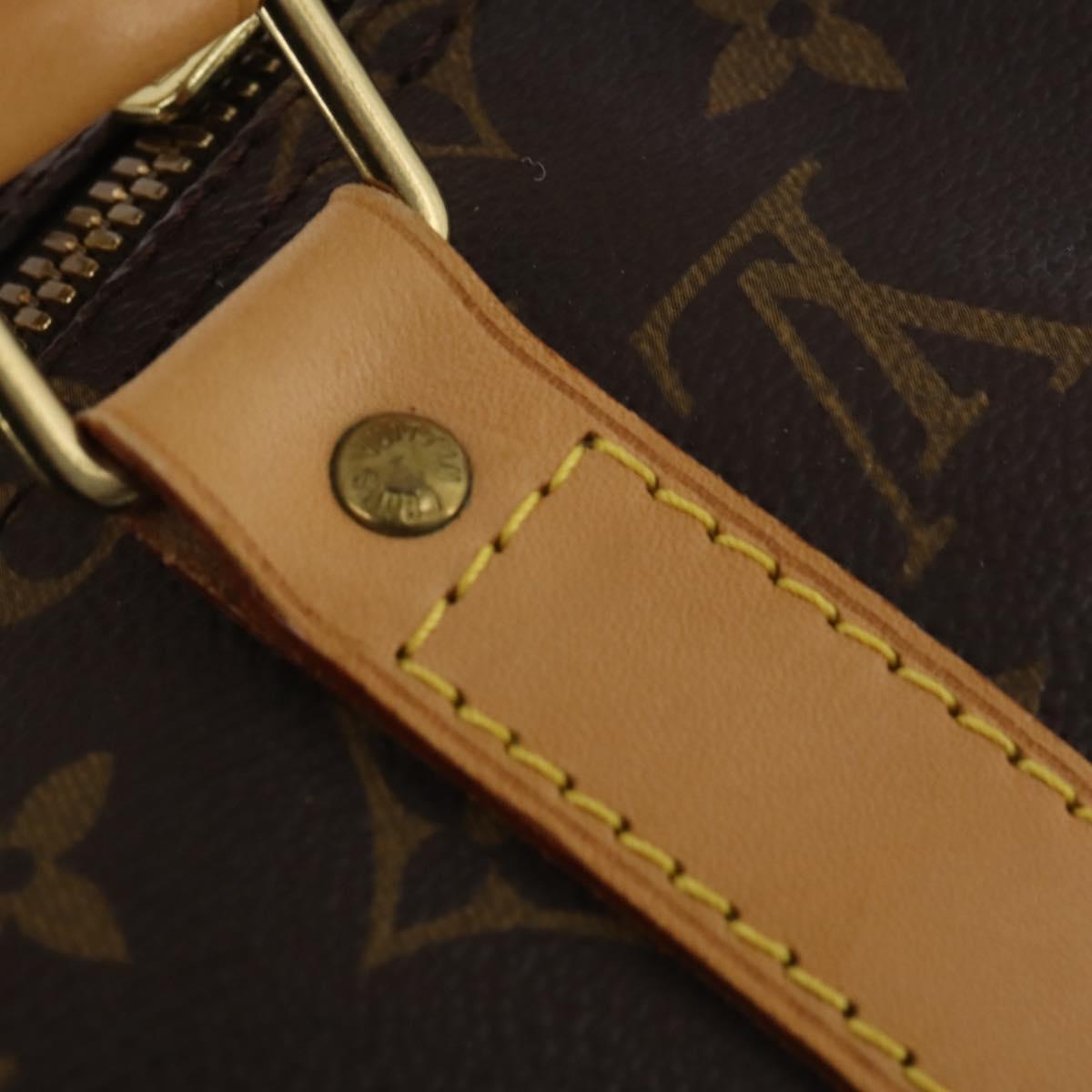 LOUIS VUITTON Monogram Keepall Bandouliere 50 Boston Bag M41416 LV Auth 187461V