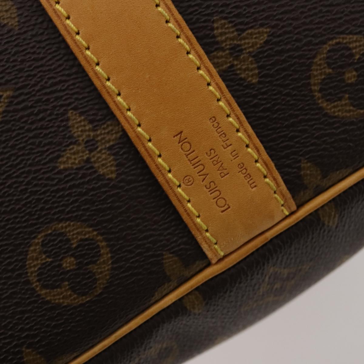 LOUIS VUITTON Monogram Keepall Bandouliere 50 Boston Bag M41416 LV Auth 187461V