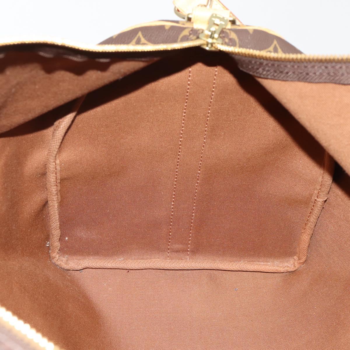LOUIS VUITTON Monogram Keepall Bandouliere 50 Boston Bag M41416 LV Auth 187461V