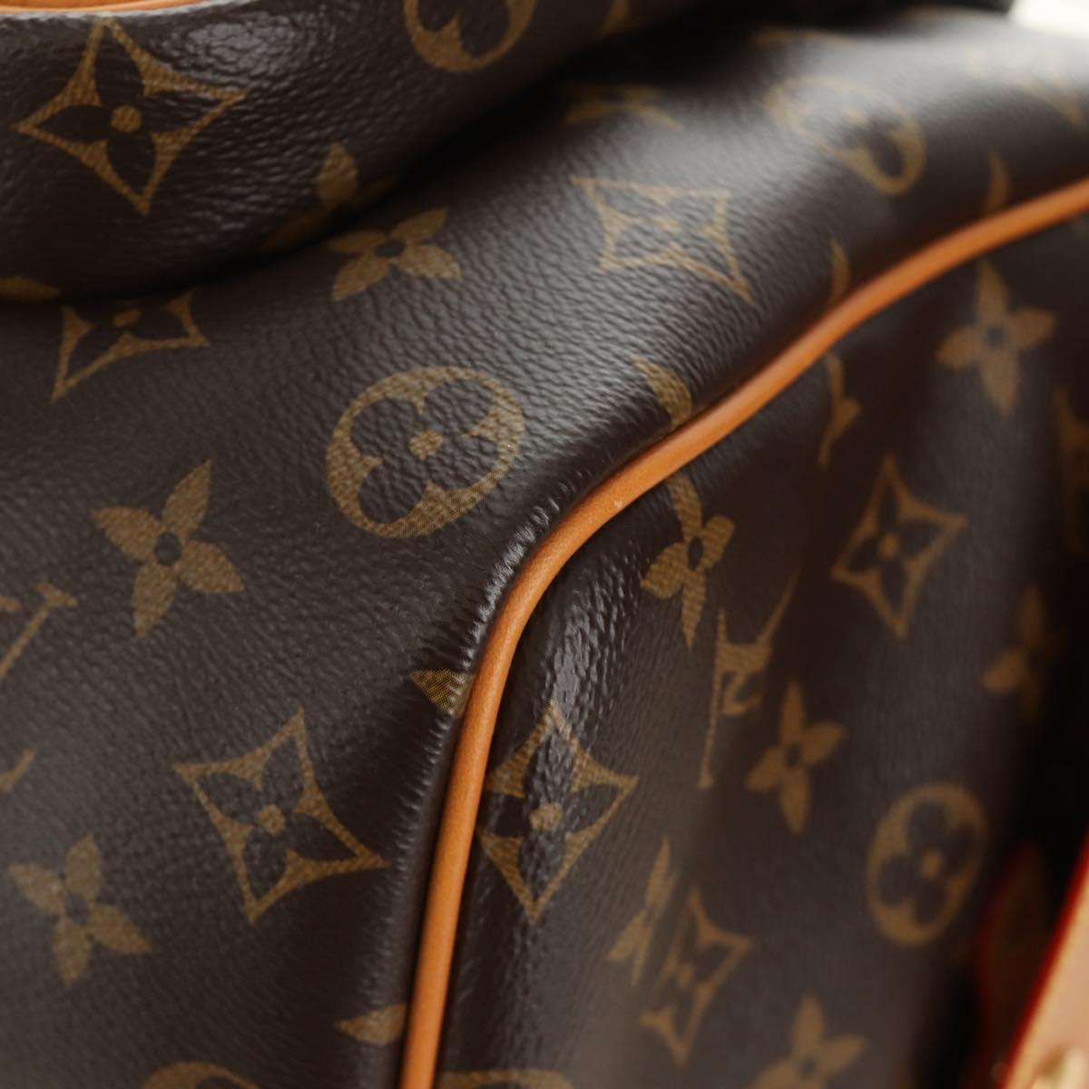 LOUIS VUITTON Monogram Archives Keepall Cargo 50 Boston Bag M14735 Auth 187463SM