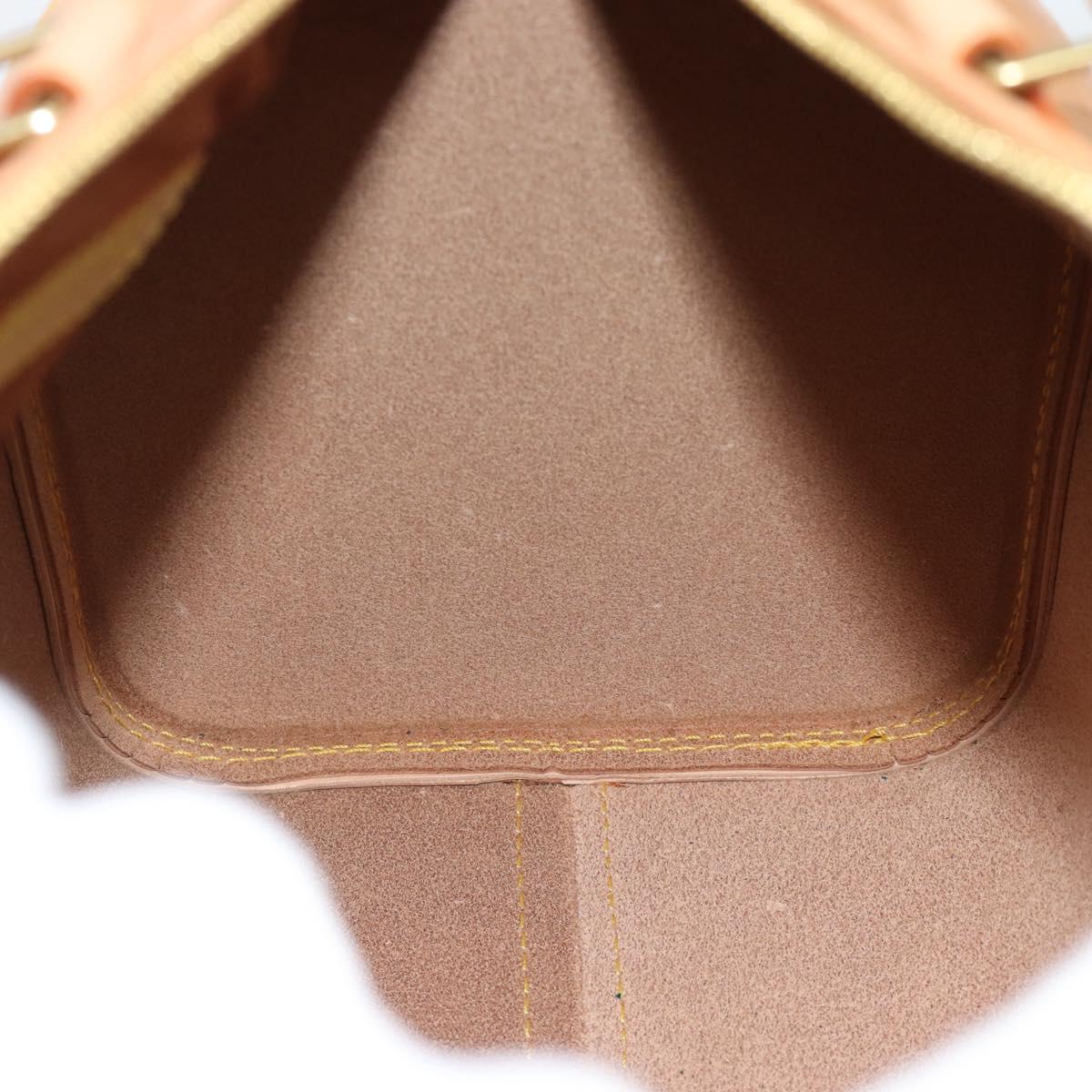 LOUIS VUITTON Nomad leather Speedy 30 Hand Bag Beige M85392 LV Auth 187464SAV