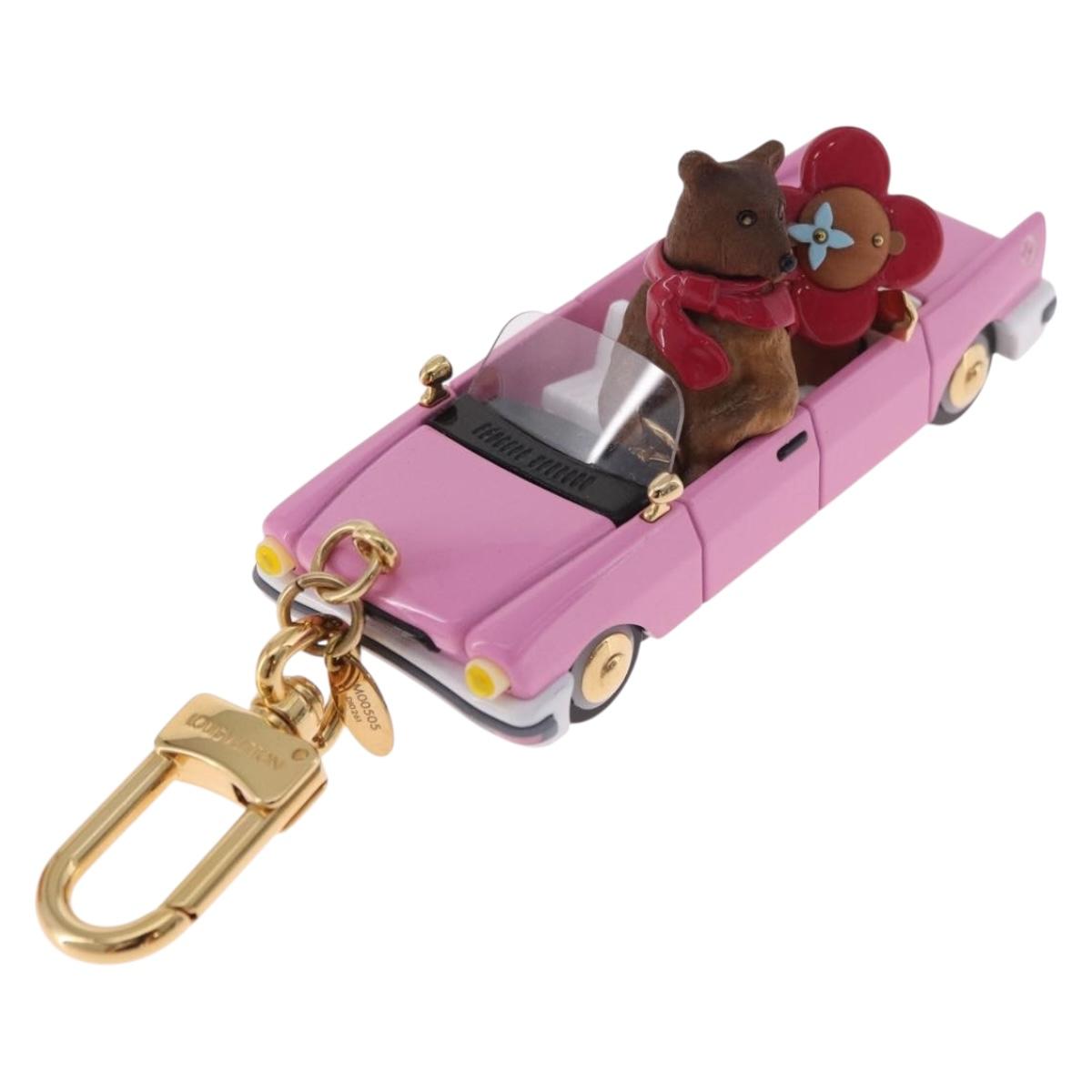 LOUIS VUITTON Bijou Sac Christmas Vivienne Key Holder metal M00505 Auth 187488SM