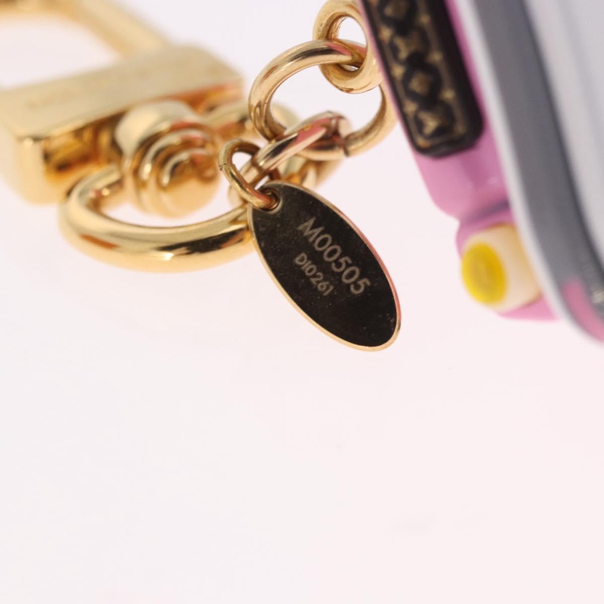 LOUIS VUITTON Bijou Sac Christmas Vivienne Key Holder metal M00505 Auth 187488SM