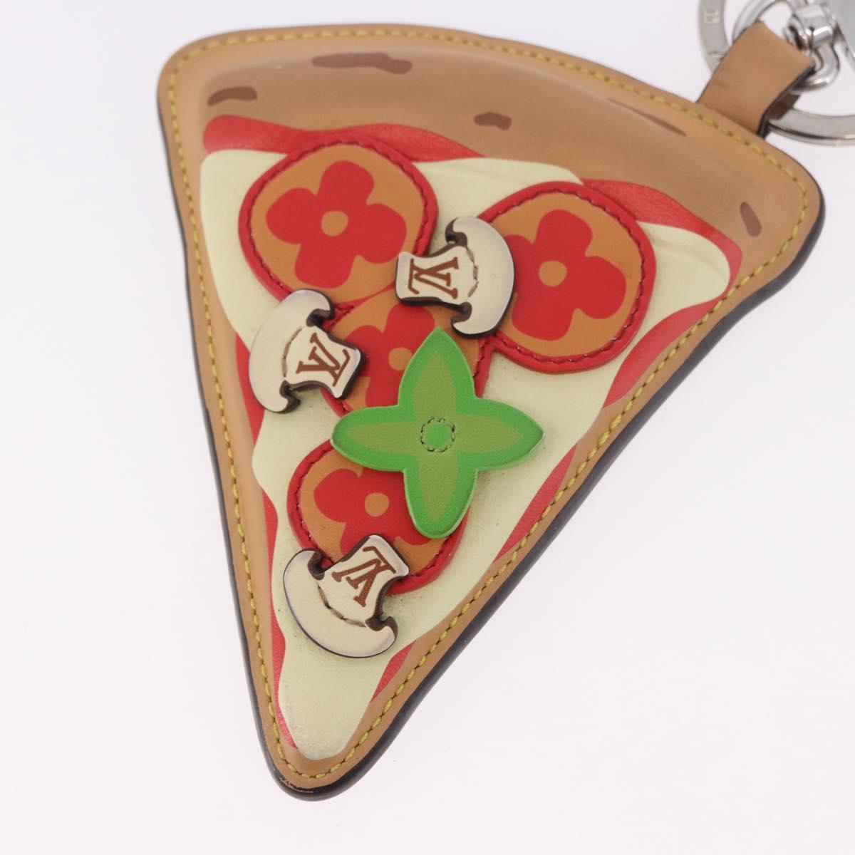 LOUIS VUITTON Monogram Key Holder Pizza Key Holder M02189 LV Auth 187489SAM