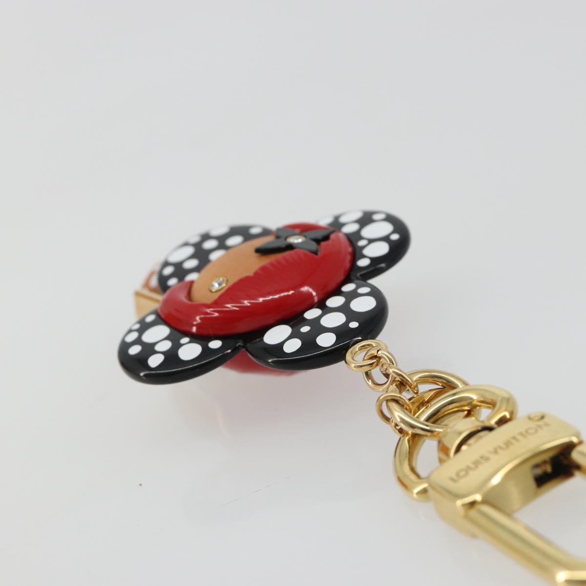 LOUIS VUITTON LV x YK Porte Cles Vivienne Charm metal M01145 Auth 187490SM