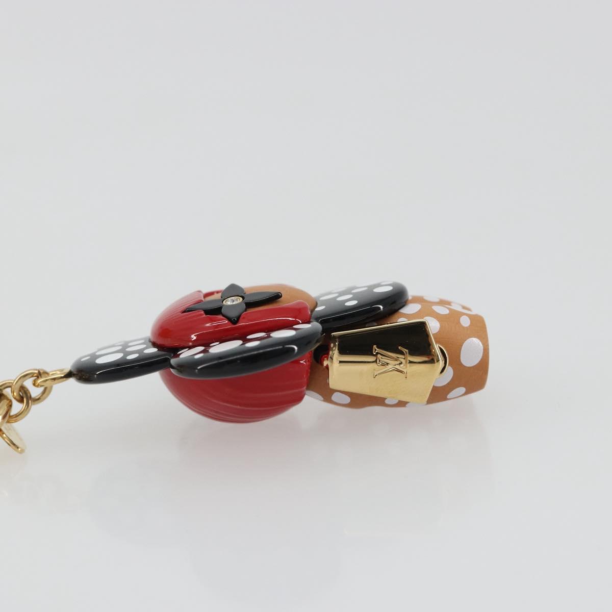 LOUIS VUITTON LV x YK Porte Cles Vivienne Charm metal M01145 Auth 187490SM