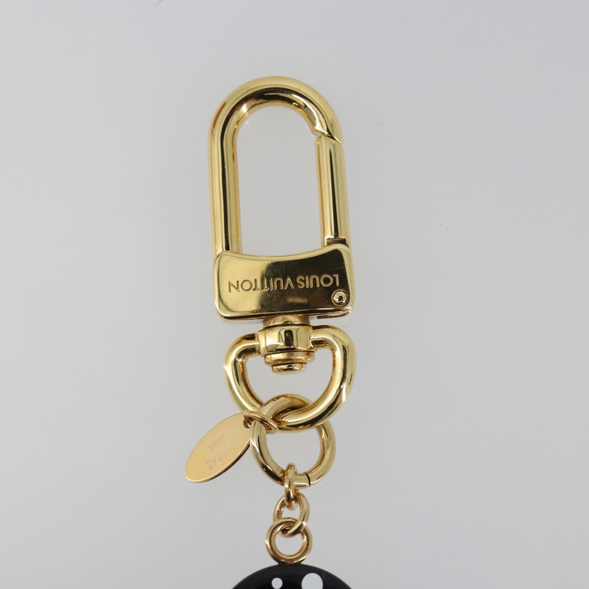 LOUIS VUITTON LV x YK Porte Cles Vivienne Charm metal M01145 Auth 187490SM