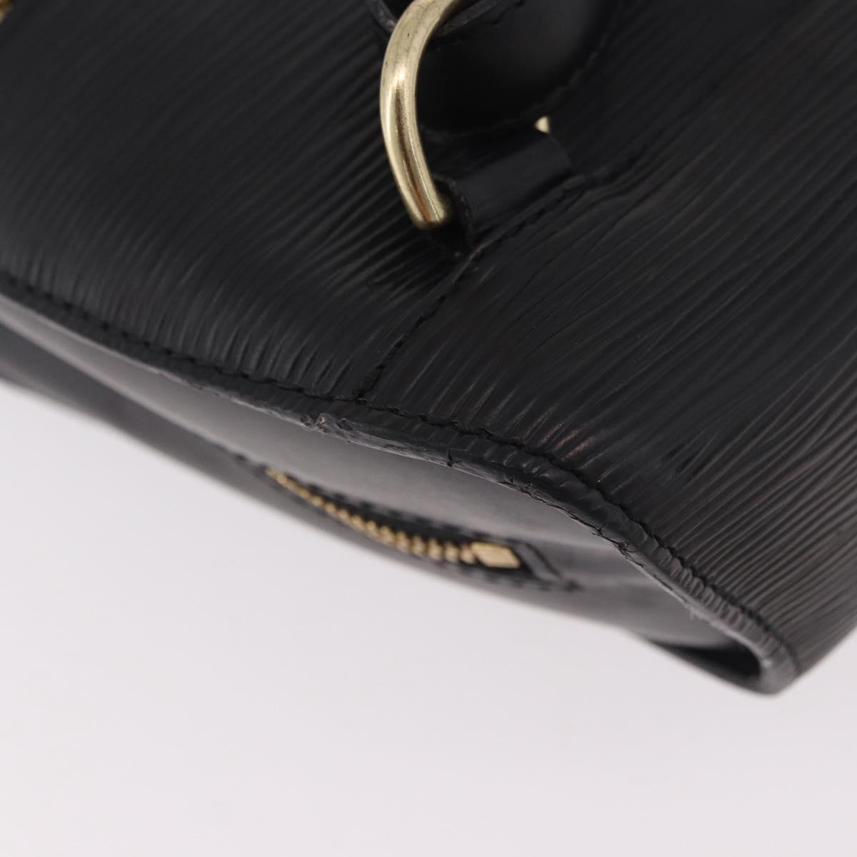 LOUIS VUITTON Epi Mabillon Backpack Black M52232 LV Auth 187507