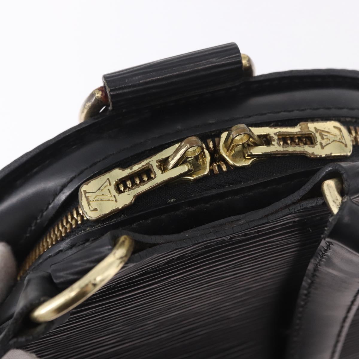 LOUIS VUITTON Epi Mabillon Backpack Black M52232 LV Auth 187507