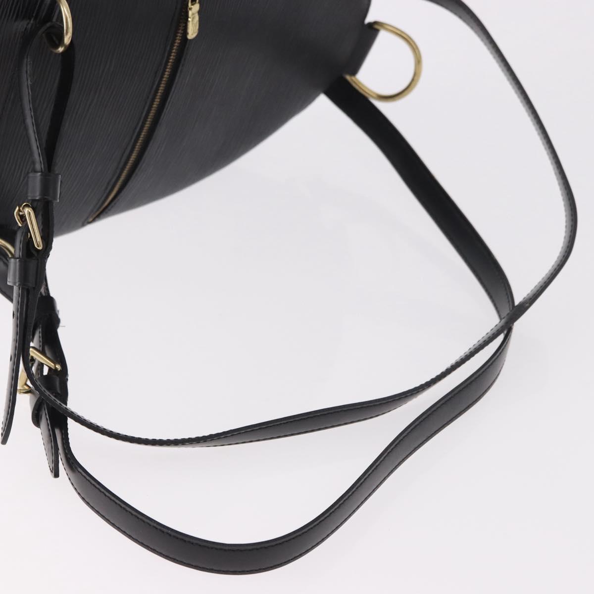 LOUIS VUITTON Epi Mabillon Backpack Black M52232 LV Auth 187507