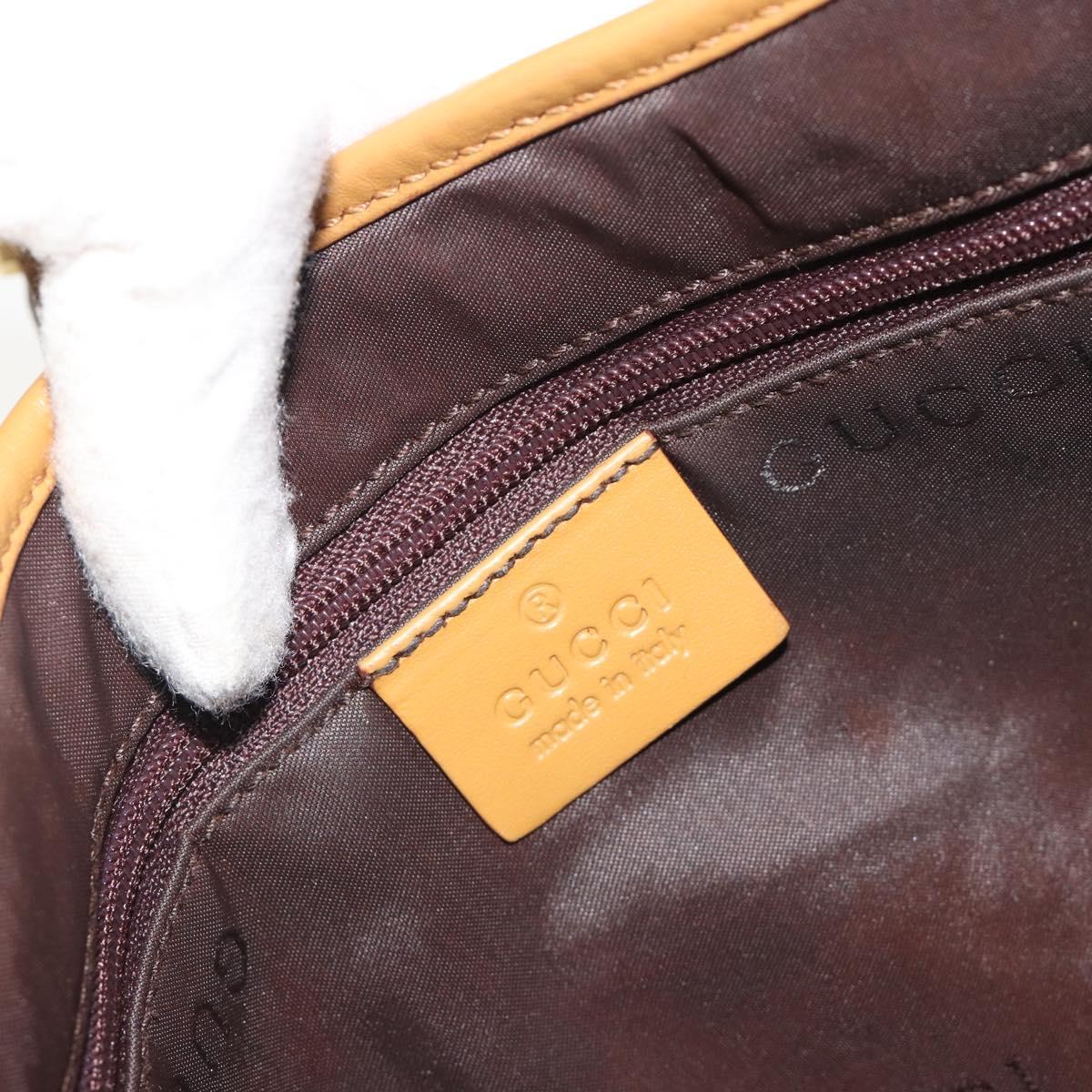 GUCCI GG Canvas Jackie Sherry Line Shoulder Bag Beige Gold 001 3306 Auth 187516V