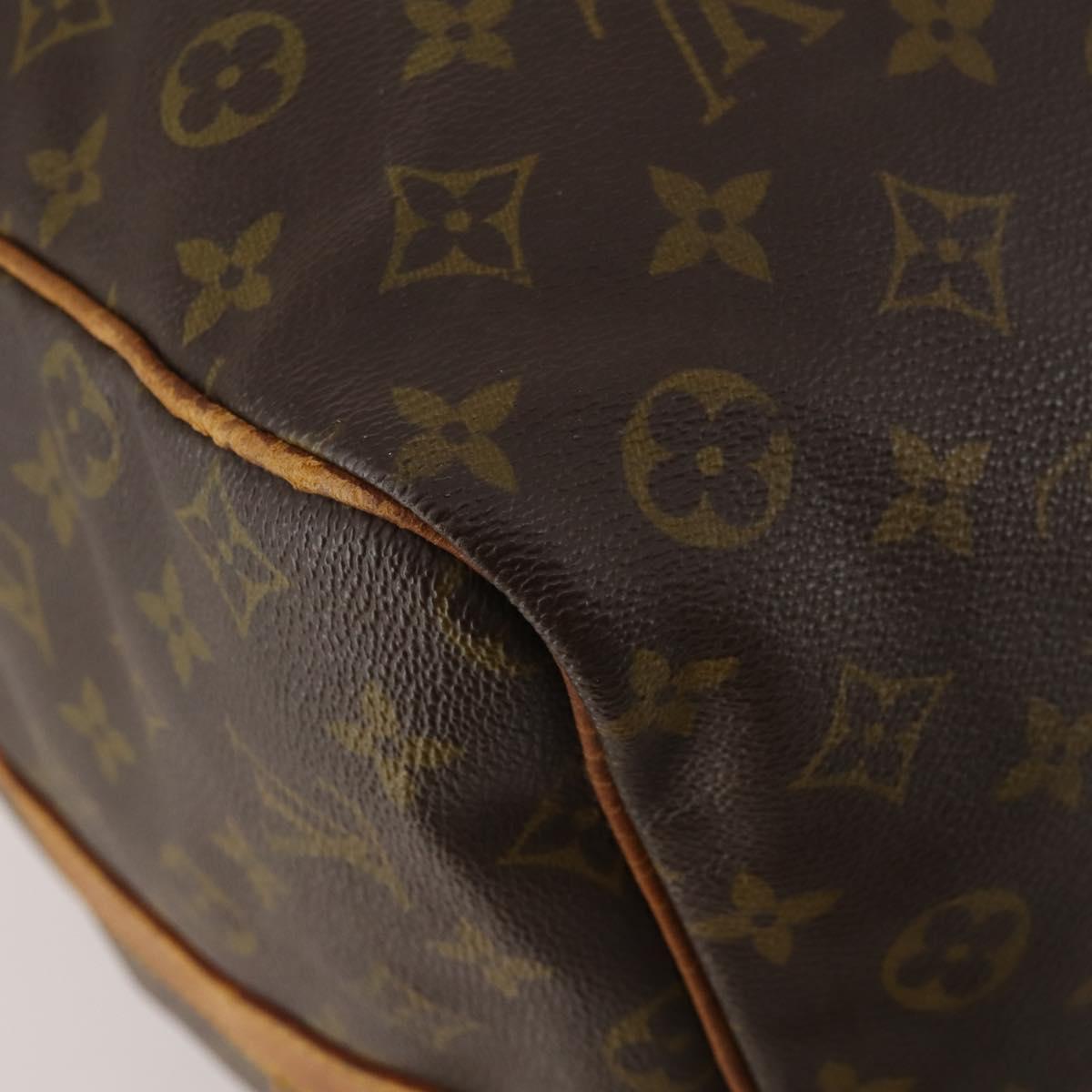 LOUIS VUITTON Monogram Keepall Bandouliere 60 Boston Bag M41412 LV Auth 187517