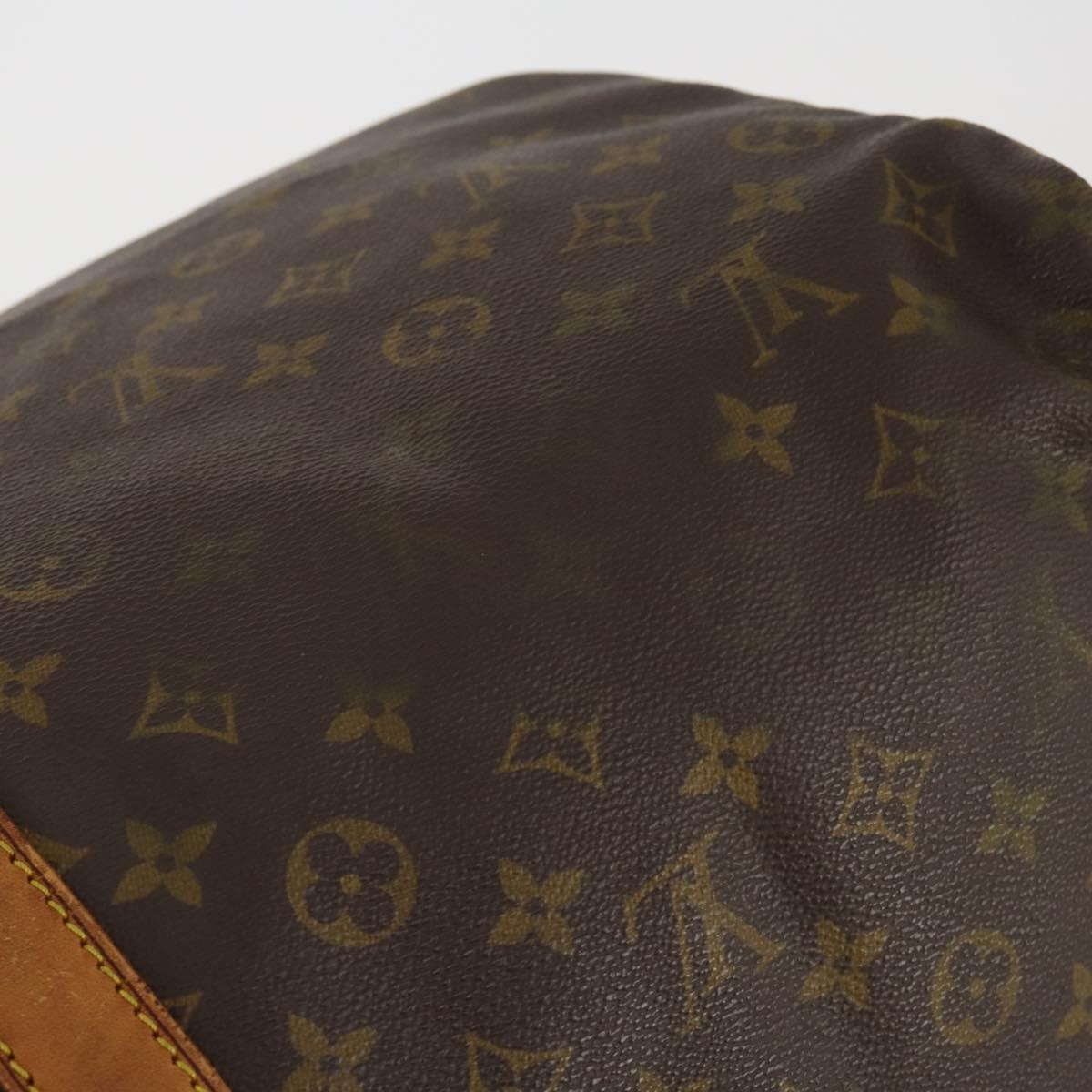 LOUIS VUITTON Monogram Keepall Bandouliere 60 Boston Bag M41412 LV Auth 187517