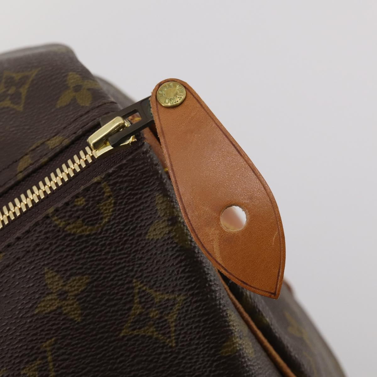 LOUIS VUITTON Monogram Keepall Bandouliere 60 Boston Bag M41412 LV Auth 187517
