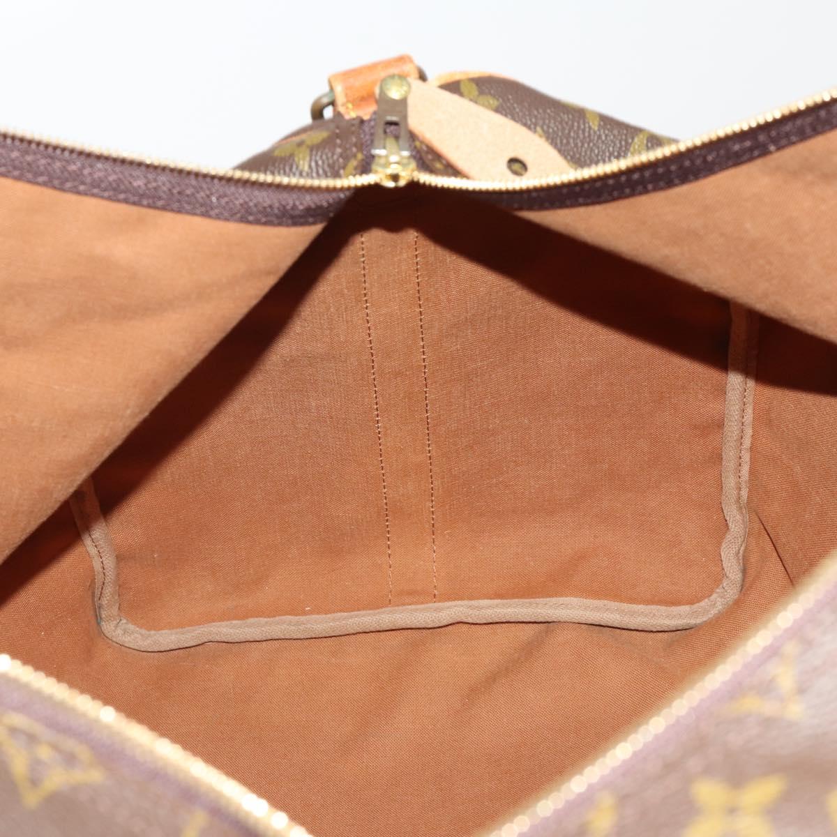 LOUIS VUITTON Monogram Keepall Bandouliere 60 Boston Bag M41412 LV Auth 187517