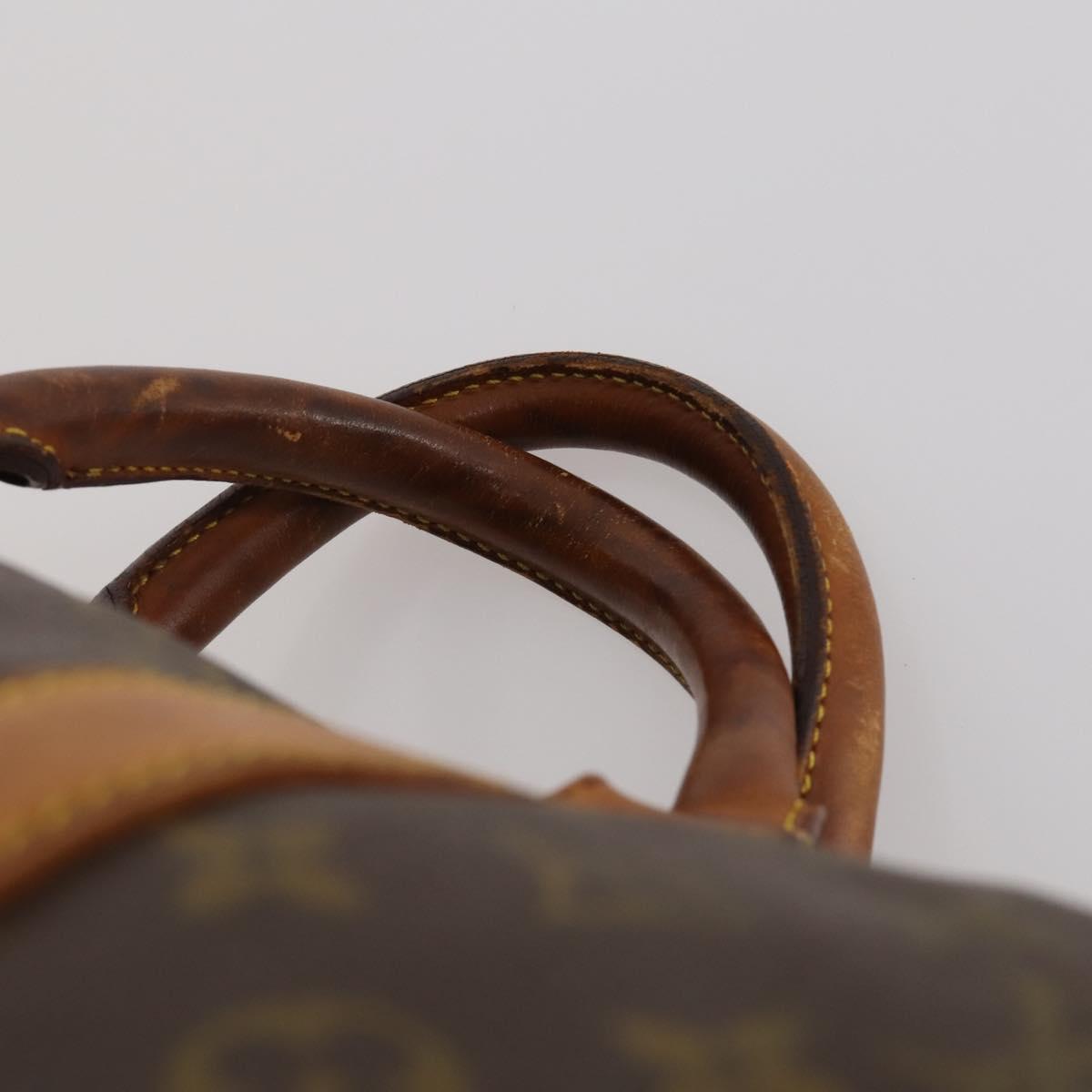 LOUIS VUITTON Monogram Keepall Bandouliere 60 Boston Bag M41412 LV Auth 187517