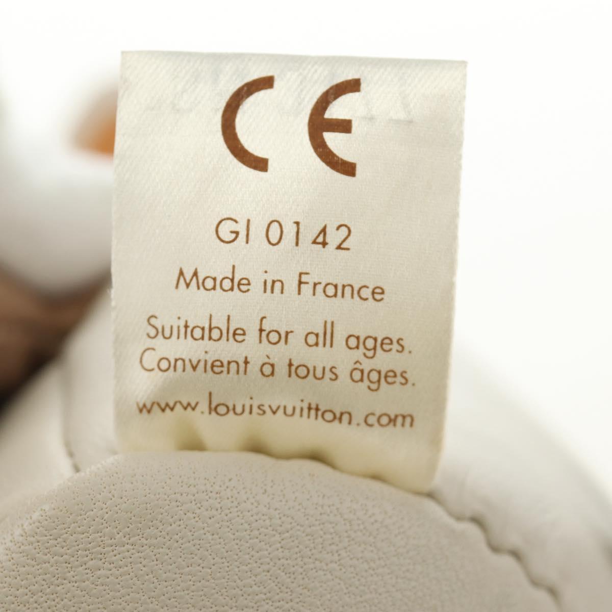 LOUIS VUITTON Monogram Teddy Bear Dudului GI0142 LV Auth 187519M