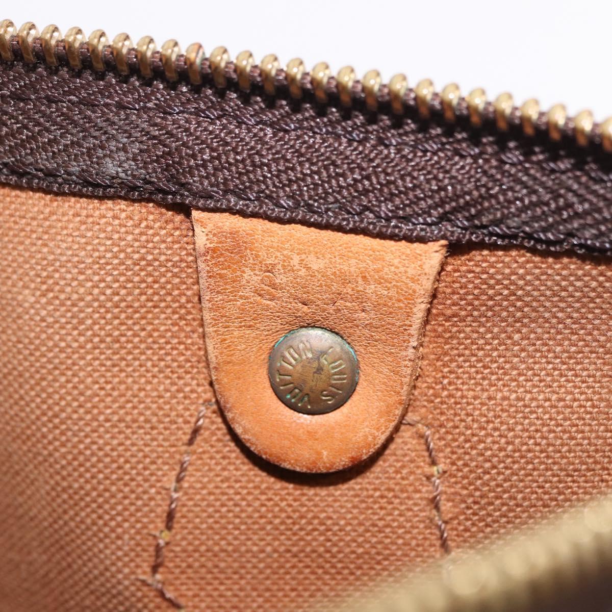 LOUIS VUITTON Monogram Speedy 30 Hand Bag M41526 LV Auth 187524