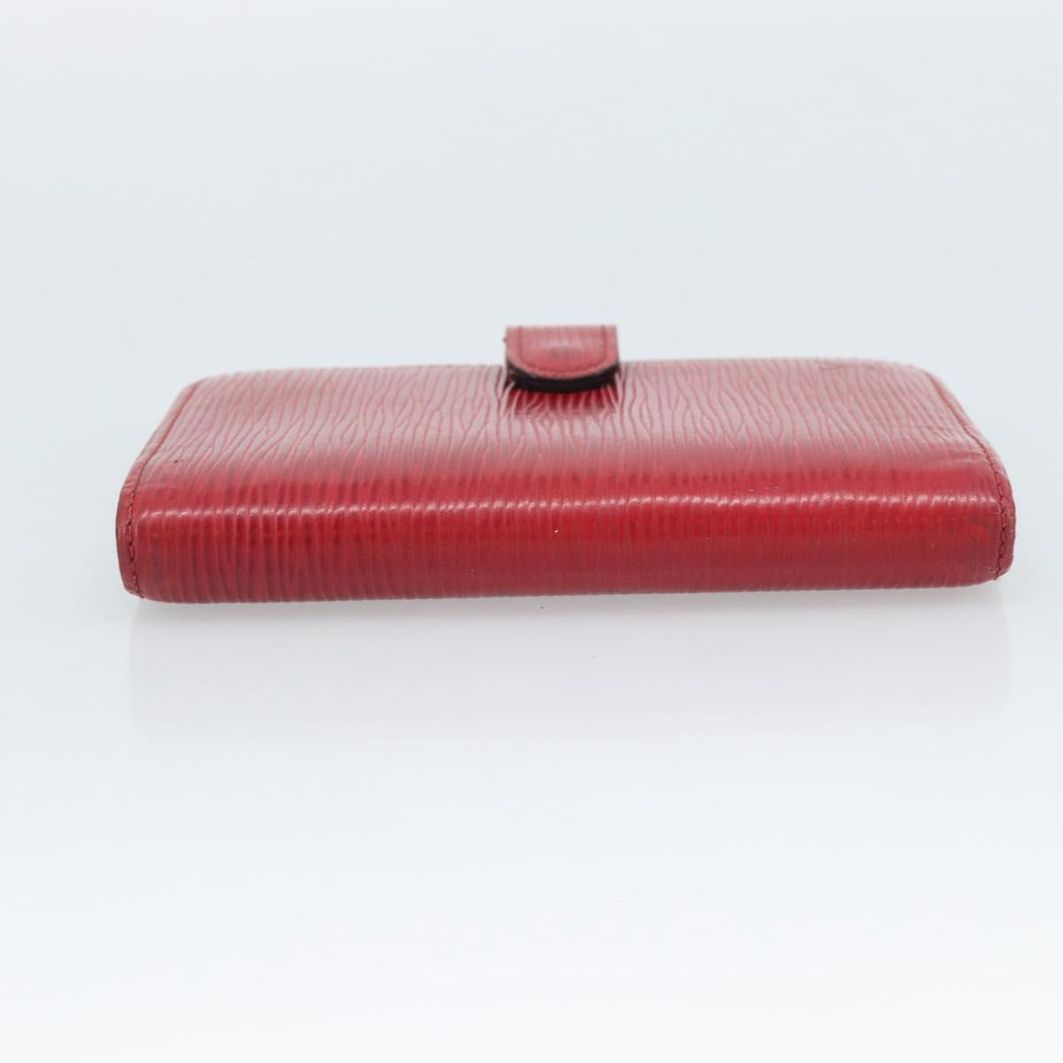 LOUIS VUITTON Epi Agenda PM Day Planner Cover Red R20057 LV Auth 187533