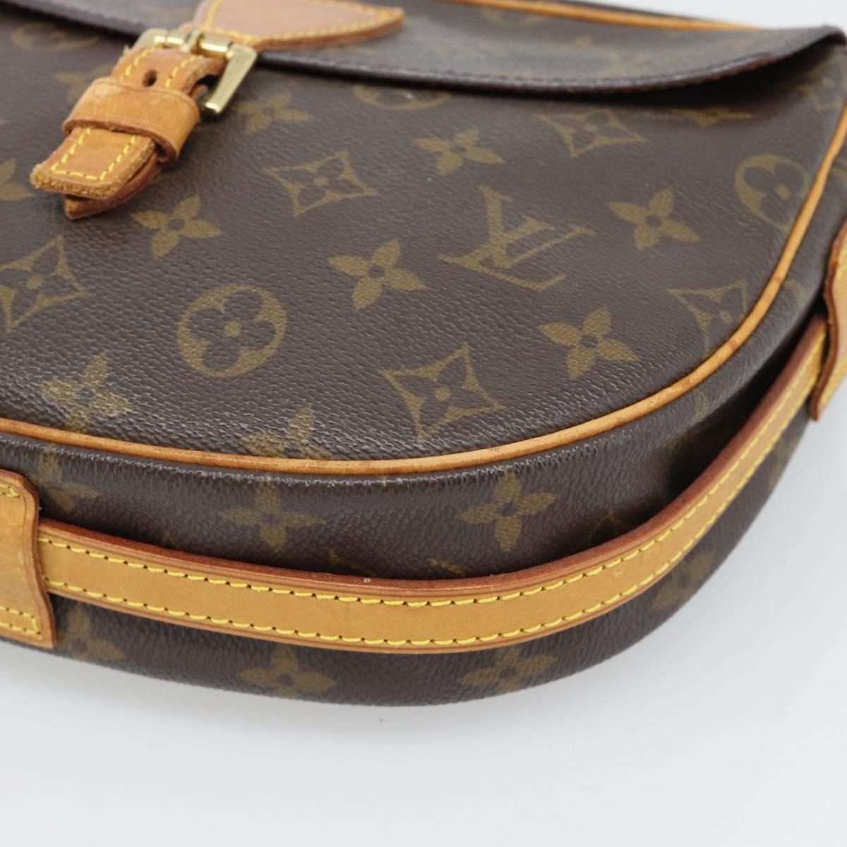LOUIS VUITTON Monogram Jeune Fille MM Shoulder Bag M51226 LV Auth 187534