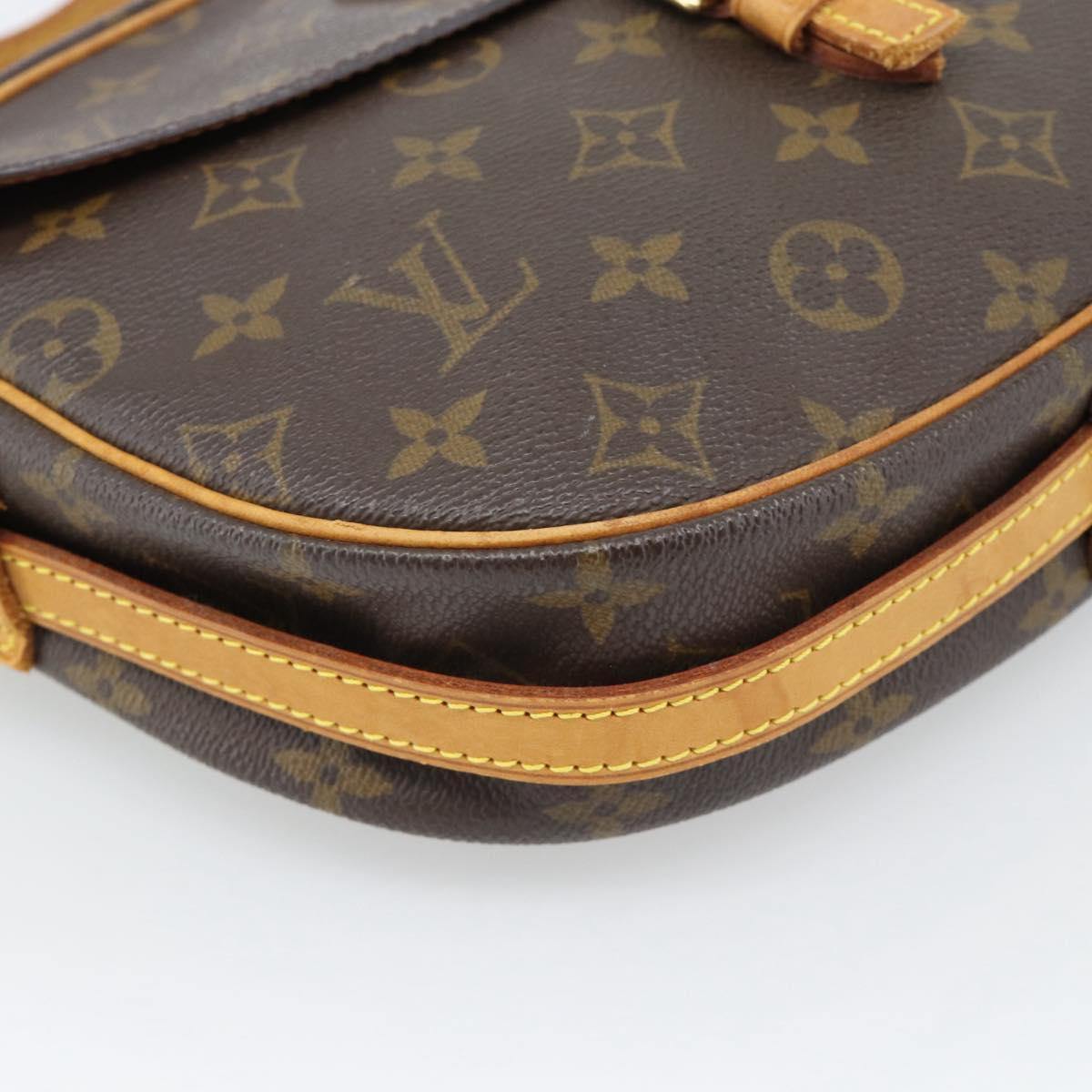 LOUIS VUITTON Monogram Jeune Fille MM Shoulder Bag M51226 LV Auth 187534