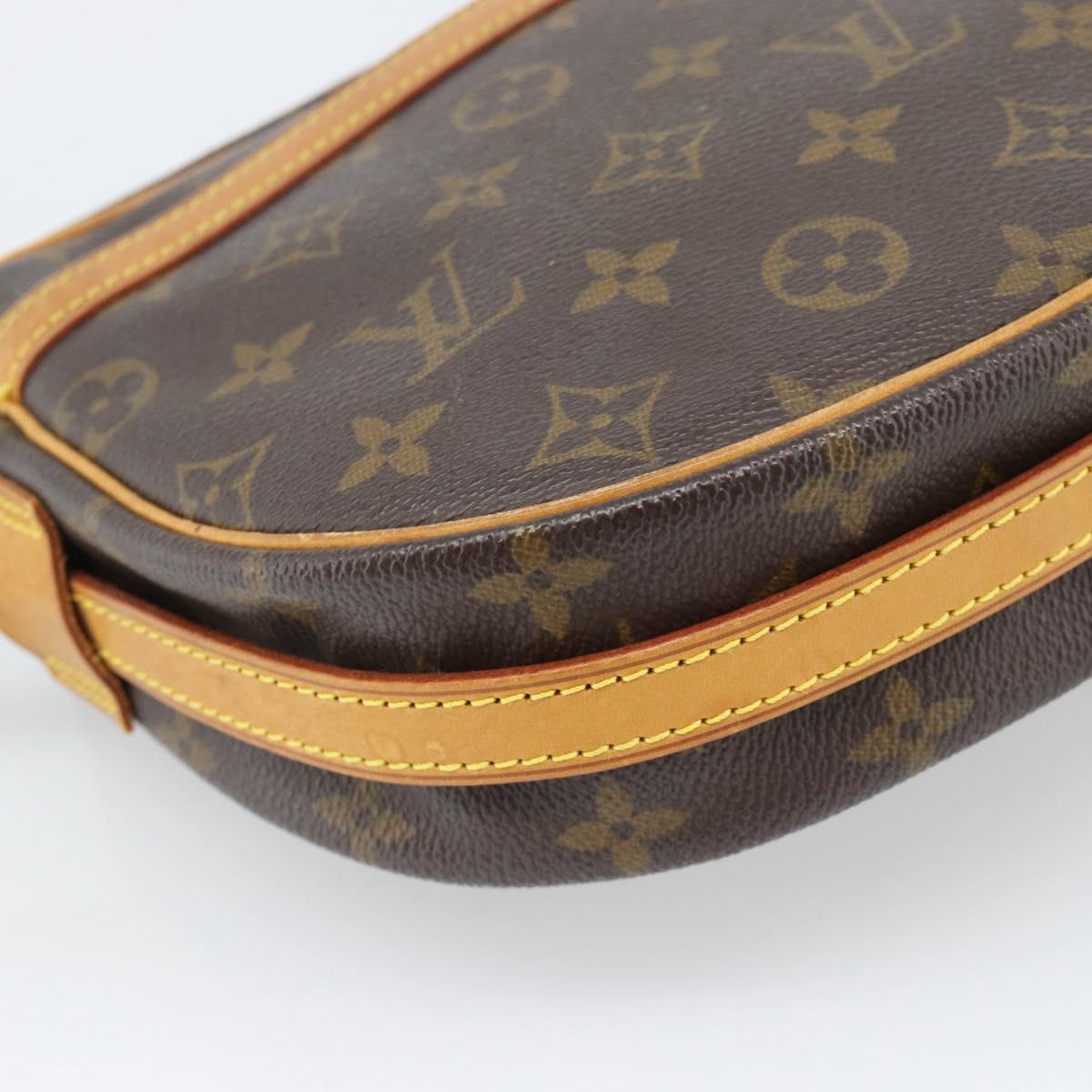 LOUIS VUITTON Monogram Jeune Fille MM Shoulder Bag M51226 LV Auth 187534