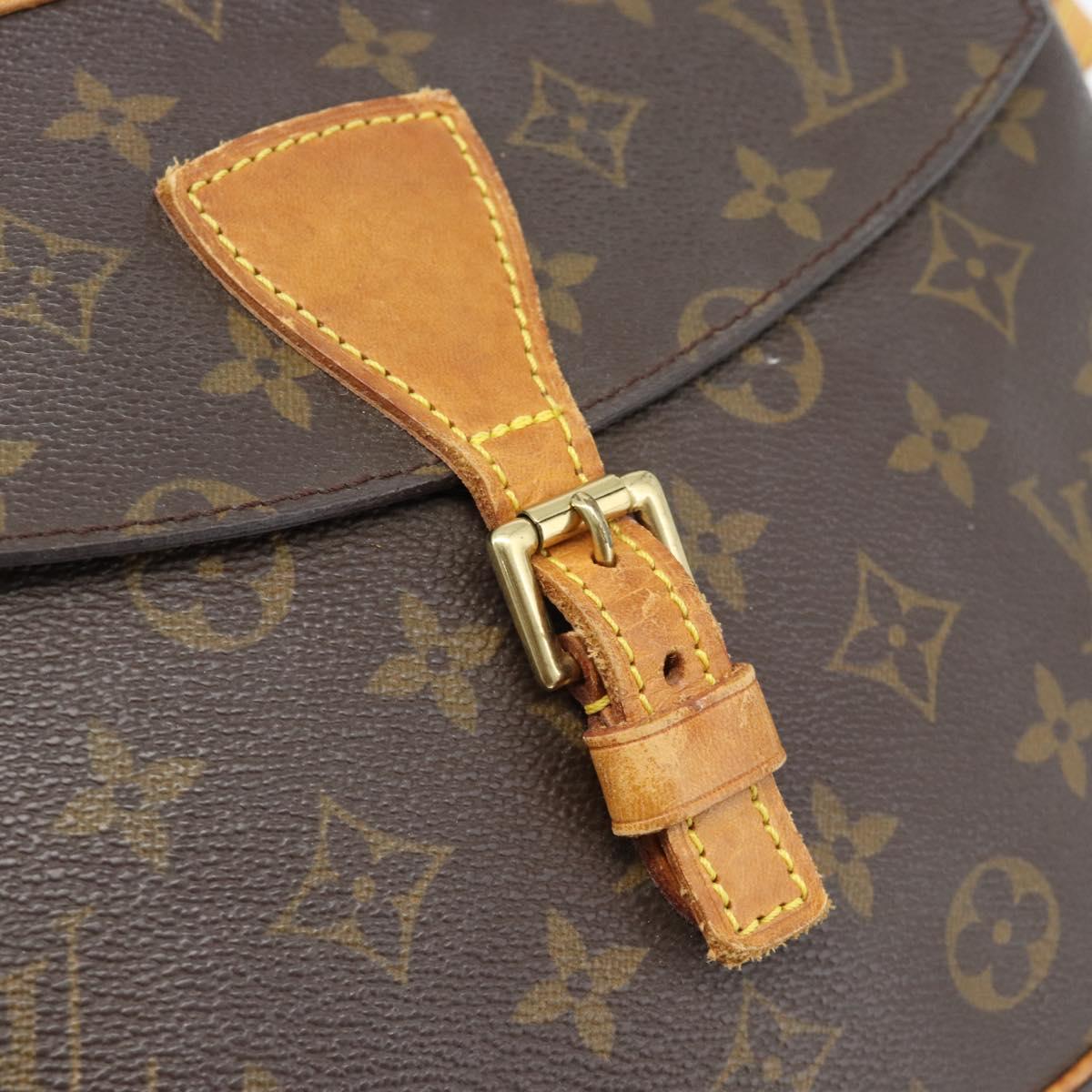 LOUIS VUITTON Monogram Jeune Fille MM Shoulder Bag M51226 LV Auth 187534