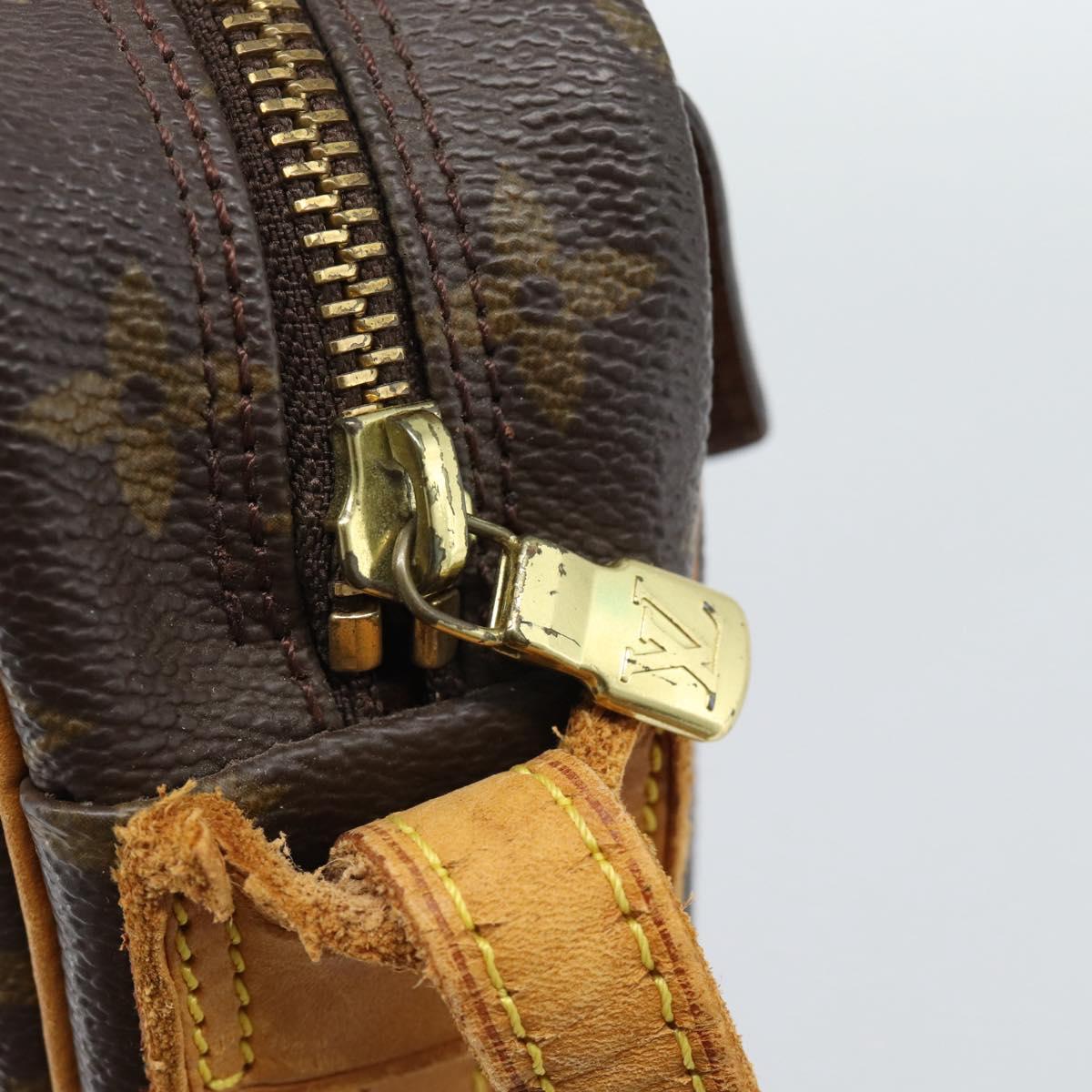 LOUIS VUITTON Monogram Jeune Fille MM Shoulder Bag M51226 LV Auth 187534