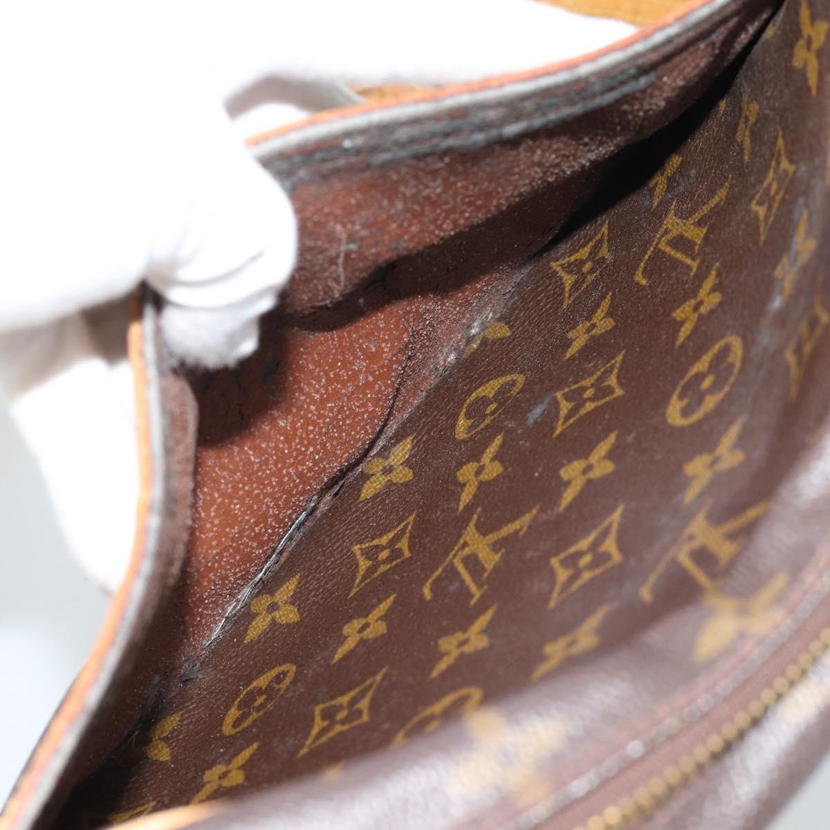 LOUIS VUITTON Monogram Jeune Fille MM Shoulder Bag M51226 LV Auth 187534